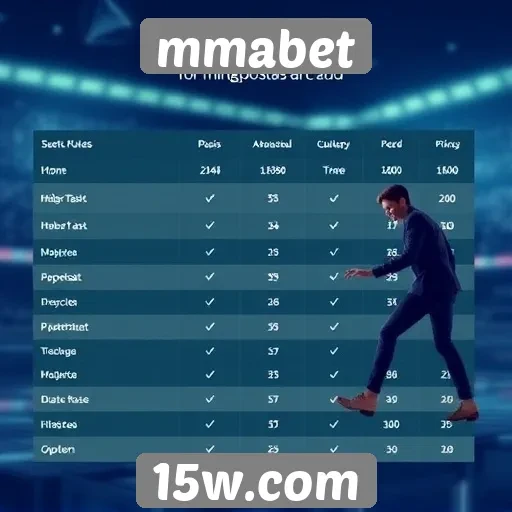 Comparação entre mmabet e concorrentes no setor